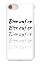 Bier auf ex Handyhülle IPhone Weiß