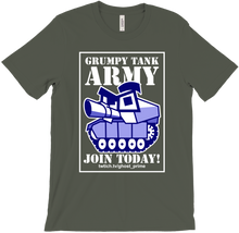 Grumpy Tank Army T-Shirts Dark Colors
