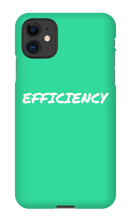 EFFICIENCY iPhone Phone Cases