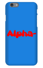 Alpha- iPhone Phone Case