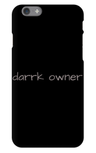 darrk_owner iPhone Phone Cases