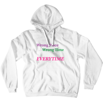 Wrong Place Colored Hoodies (No-Zip/Pullover)