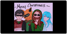 kako's stream Christmas XXL Gaming Mousepad