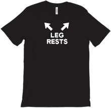 Leg Rests T-Shirt - White Ink