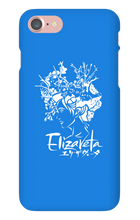 Elizaveta iPhone Cases (White On Color)