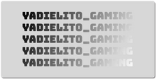 yadielito_gaming XXL Gaming Mousepad