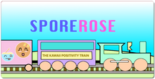 Kawaii Positivity Train XXL Gaming Mousepad