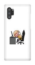 Desk Chibi Samsung Phone Cases