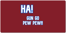Pew Pew XL mousepad