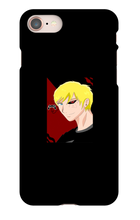 Red Anime Logo iPhone Cases