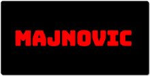 majnovic XXL podloga za miš