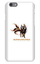 Alpha Fox Pack (Dark/Orange) iPhone Phone Case
