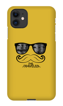 JoeTheTraveler Monochrome iPhone Case