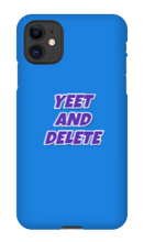 blade442211 yeet and delete iPhone Phone Cases