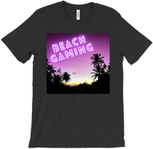Beach Gaming Neon Sunset T-Shirt