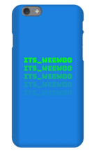 its_weewoo iPhone Phone Cases