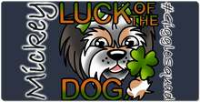 Luck of the Dog XXL Gaming Mousepad