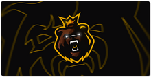 fuzzy_be4r XXL Gaming Mousepad