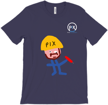 pixShirt Kritzelpix dunkel