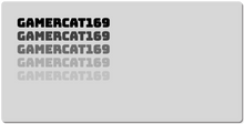 gamercat169 XXL Gaming Mousepad