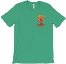 Drykk Tree over heart T-Shirts  - Orange/Red