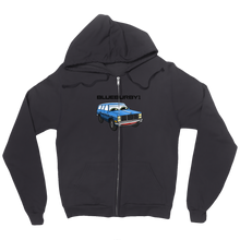 blueburby1 Zip Up Hoodie