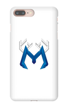 Blue logo iPhone Phone Cases