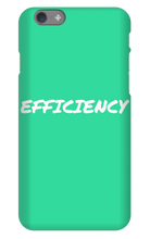 EFFICIENCY iPhone Phone Cases