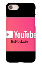 itsnotlate iPhone Phone Cases