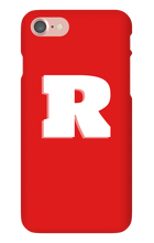 Ryan Syed iPhone Case White Logo