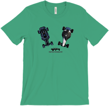 New & Old Trackmania Cars Shirt - Bright Variant