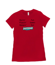 womens tshirt havin fun