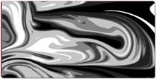 Black And White XXL Gaming Mousepad
