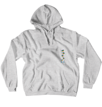 chopstickLizard Pride hearts hoodie