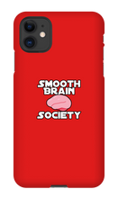 SmoothBrain iPhone Phone Cases
