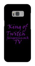 King of Twitch Samsung Schutzhülle (schwarz/weiß)