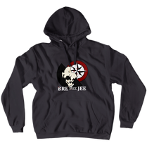 Am I Brevil / emeejee collab pullover hoodie