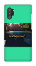 Just Minecraft samsung phone case