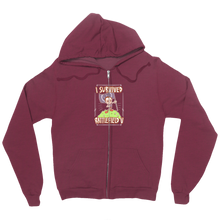 I Survived Battlefield V Zip Up Hoodie