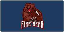 Fire Bear's XXL Gaming Mousepad