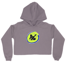 MantaBro Logo Women's Cropped Hoodie