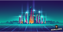 XXL Gaming Mousepad - City