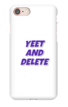 blade442211 yeet and delete iPhone Phone Cases