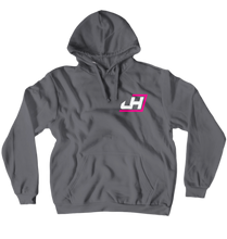 Pink/White Hoodies (No-Zip/Pullover)