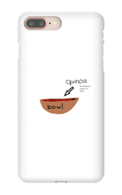 quinoa bowl iPhone case