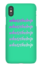 whatsthedrip iPhone Phone Cases