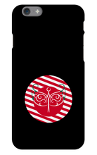 Fae's Xmas iPhone Case Candy Cane Red