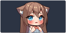 EricaErtsuu Shy XXL Gaming Mousepad