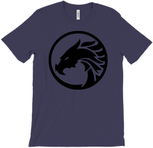 QcDragonz T-Shirts Black Logo