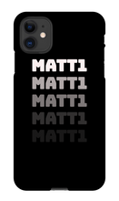 matt1 iPhone Phone Cases